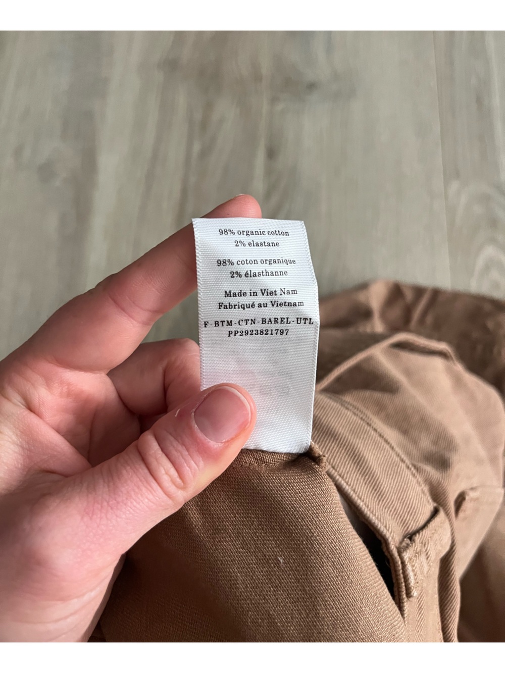 Everlane Women’s The Utility Barrel Pant Caramal - Size 2 - Picture 5 of 6
